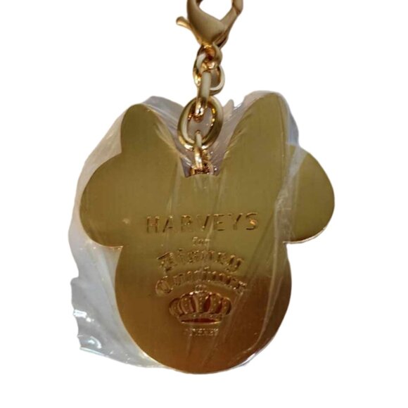 Brand NEW Disney Minnie Couture Harveys Seatbelt leopard bag Charm - Picture 2 of 2